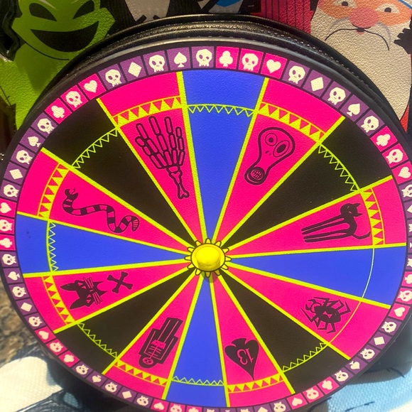 Lounge fly nightmare before Christmas mini backpack new with tags. Cosplay. - Picture 3 of 12